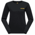 Climbing on the Moon Sweatshirt Women Nero/Giallo