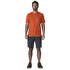 Tričko krátky rukáv Patagonia Capilene® Cool Merino Graphic Shirt Men Multi-Pitch: Weathered Stone