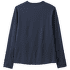 Tričko dlhý rukáv Patagonia Long-Sleeved Cap Silkweight T-Shirt Kids Boardshort Logo: New Navy