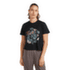 Tričko krátky rukáv Icebreaker Merino 150 Tech Lite SS Crop Tee NZ Flora Women ECRU HTHR