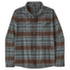 FJORD FLANNEL SHIRT Men Rising Storm: Blue Sage