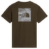 Tričko krátky rukáv The North Face BOX NSE CELEBRATION REGULAR SHORT SLEEVE MEN NEW TAUPE GREEN