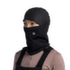 Kukla Buff TECH FLEECE HINGED BALACLAVA SOLID BLACK