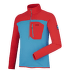 Mikina Millet Trilogy Fleecewool Pullover Men LIGHT SKY/ROUGE