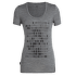 Tričko krátky rukáv Icebreaker Tech Lite SS Scoop Sequence Women Gritstone HTHR IBANS_00894