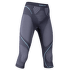 Legíny 3/4 UYN Evolutyon UW Pants Medium Women Charcoal/Anthracite/Aqua