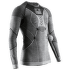 Tričko dlhý rukáv X-Bionic APANI® 4.0 Merino Shirt Round Neck Men Black/Grey/White