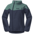 Mikina Bergans Ruffen Fleece Jacket Kids Navy/Greenlake