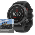 Hodinky Garmin Fenix 6 PRO Solar Grey/Black Band