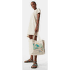 Taška The North Face Cotton Tote Vintage White Halfie Print