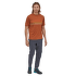 Tričko krátky rukáv Patagonia Cap Cool Daily Graphic Shirt Men 73 Text Logo: Clement Blue X-Dye