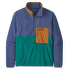 Mikina Patagonia Microdini 1/2 Zip Pullover Men Borealis Green