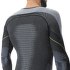 Tričko dlhý rukáv UYN Evolutyon UW Shirt Melange Men Anthracite melange/Blue/Yellow Shiny