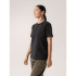 Tričko krátky rukáv Arcteryx Kragg Cotton Little Bird Crew SS Women Pineberry