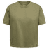 Tričko krátky rukáv La Sportiva TRILOGY CROP T-SHIRT Women Cypress/Chalk