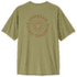 Tričko krátky rukáv Patagonia Cap Cool Daily Shirt - Spoke Stencil Men Gumtree Green - Light Gumtree Green X-Dye