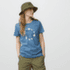 Tričko krátky rukáv Fjällräven FJÄLLBLOMSTER FOX T-SHIRT WOMEN Soft Jade