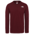 Tričko dlhý rukáv The North Face Easy Tee L/S Men DEEP GARNET RED