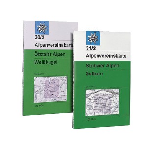 Zimní mapy Alpenverein