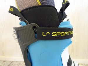 stahování Power Strap Velcro u skialpových bot
